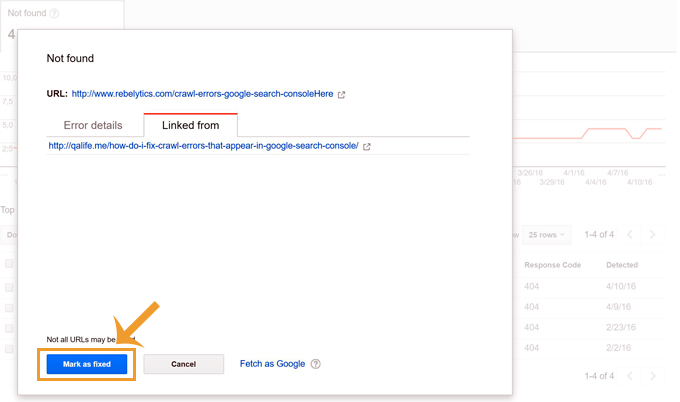 خطاهای Crawl Errors گوگل وبمستر
