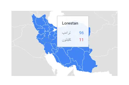 ابزار رایگان گوگل - گوگل ترند