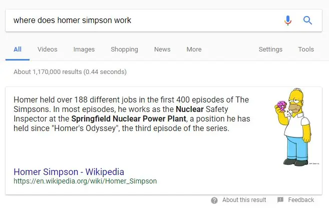 ارائه پاسخ سریع در جستجوی معنایی با کمک Featured Snippets