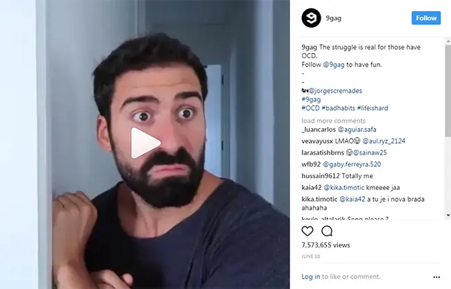 افزایش کامنت اینستاگرام با اشتراک ویدئو