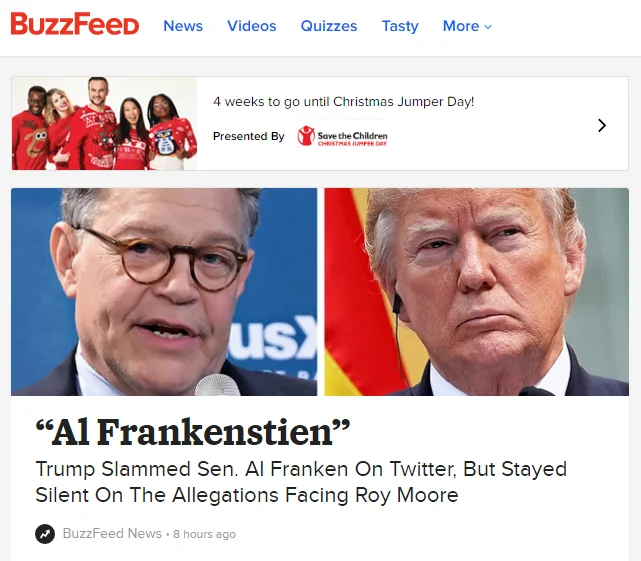 ایمیل مارکتینگ در buzzfeed