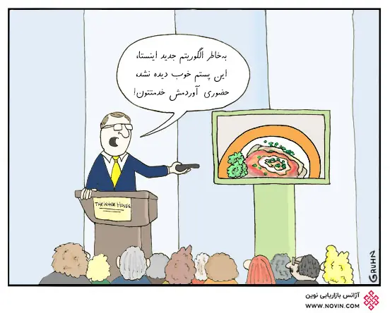 الگوریتم های اینستا