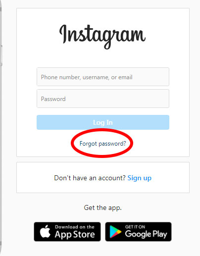 حذف اکانت اینستاگرام بدون رمز عبور