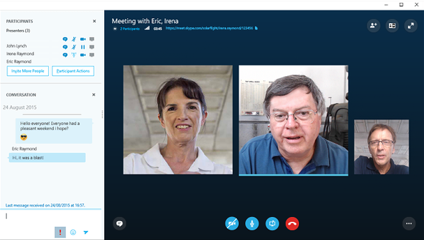 برگزاری جلسه آنلاین در اسکایپ (Skype)