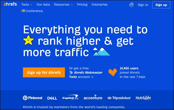 معرفی ابزار Ahrefs برای تحقیق کلمات کلیدی