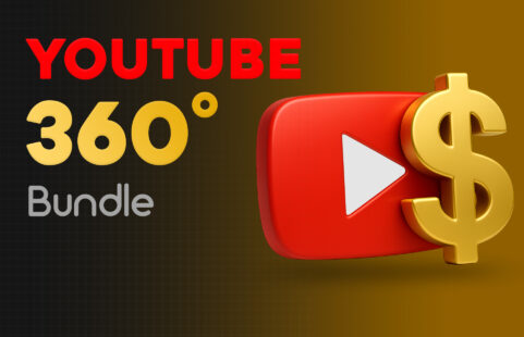 بسته 360 درجه یوتیوب: 4 دوره ضروری برای درآمد 1000 دلاری